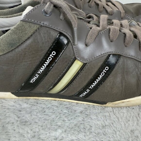 Adidas Y3 Yohji Yamamoto Grey Sneakers Men’s Size 11 US - G63589 - Picture 7 of 16